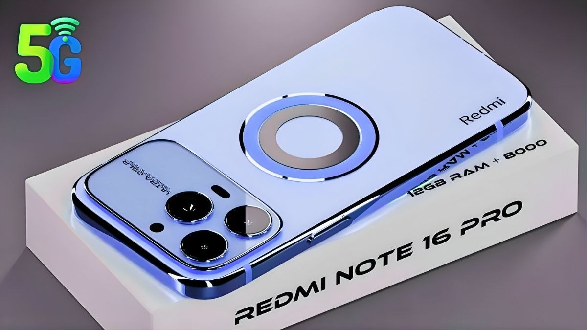 Redmi Note 16 Pro 5G Features 250MP AI Camera and 7800mAh Powerhouse Battery