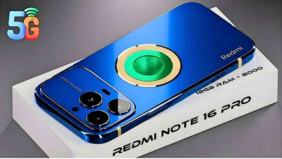 Redmi Note 16 Pro 5G Debuts Featuring 250MP AI Camera and Long Lasting 7800mAh Battery