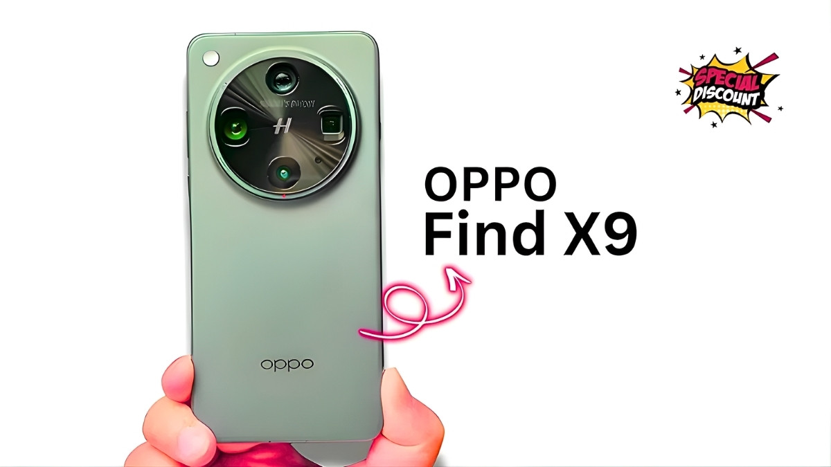 OPPO Find X9 5G Unveiled with Flagship 340MP Camera and 512GB Storage Space