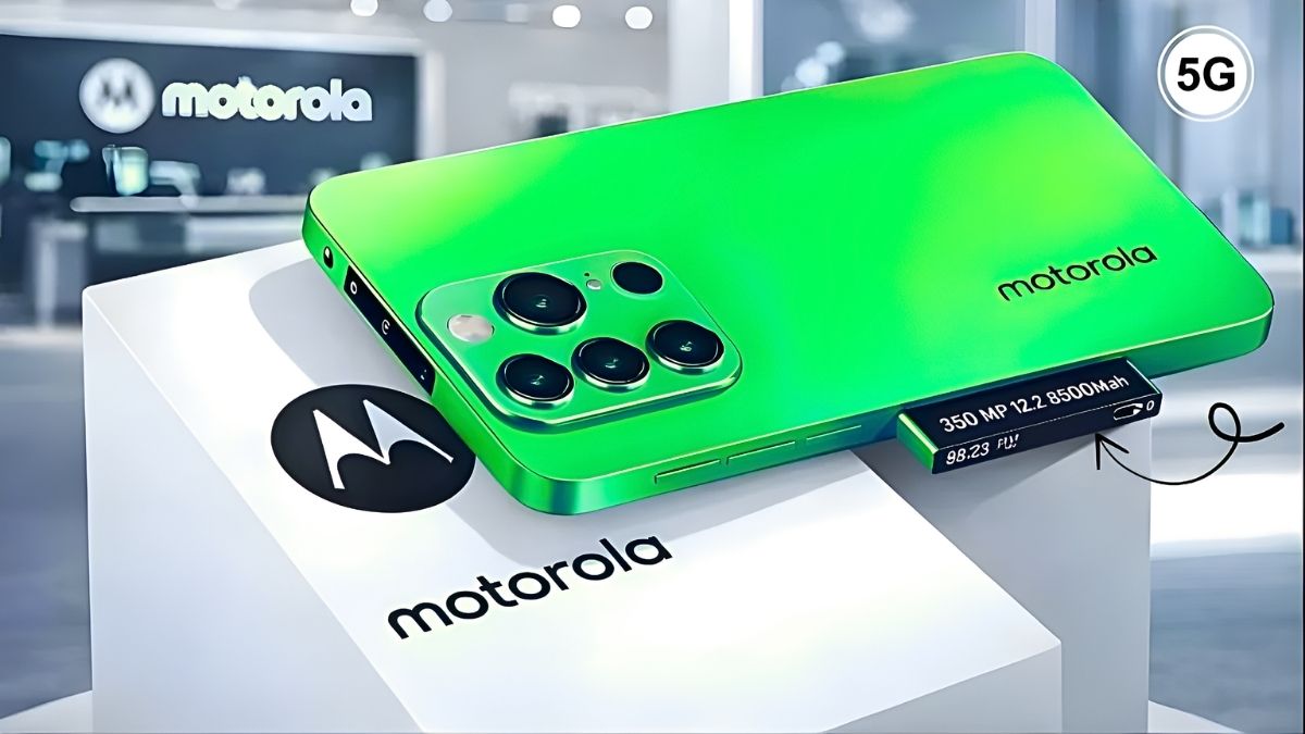 Motorola 350MP Camera Beast 2026 Massive 8,500mAh Battery and Budget Friendly Launch