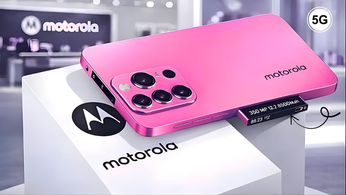 Motorola 8,500mAh Battery Phone with 350MP Camera Sets a New Standard in Mid Range Smartphones