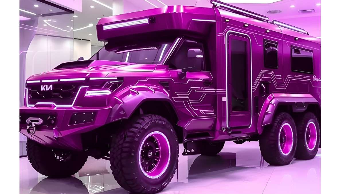 Kia Camper 2026 Practical Van with Advanced Diesel Engine and Smart Features